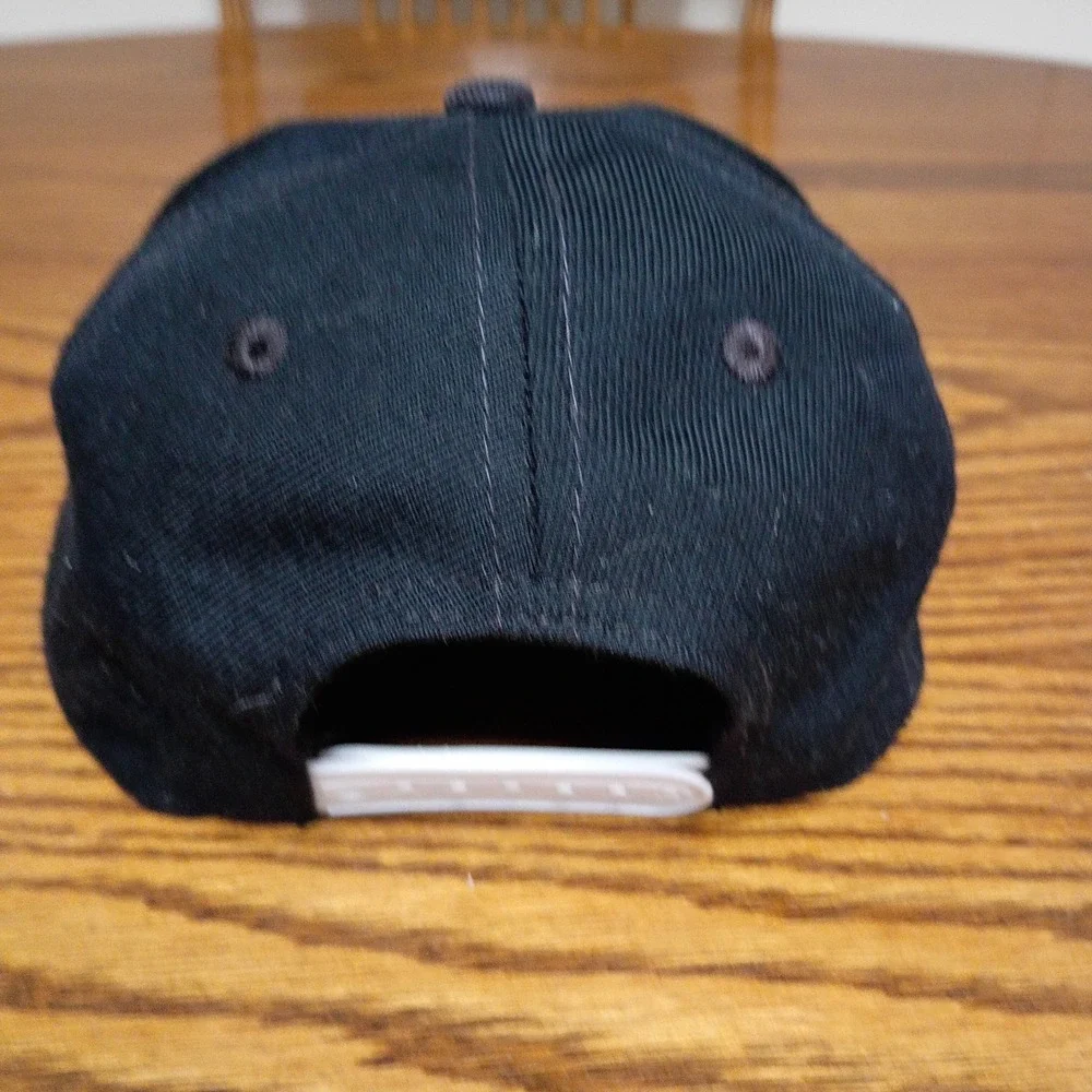 Kids Nine O'Clock Company Vancouver Black Snapback Hat Felt A Patch 1914 Cap